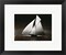 Framed Art Iverna Yacht at Full Sail, 1895 by Photogarphy Collection 11 3/4 x 9 1/2